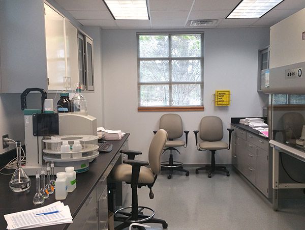 Simmons Lab at Marietta Water Authority